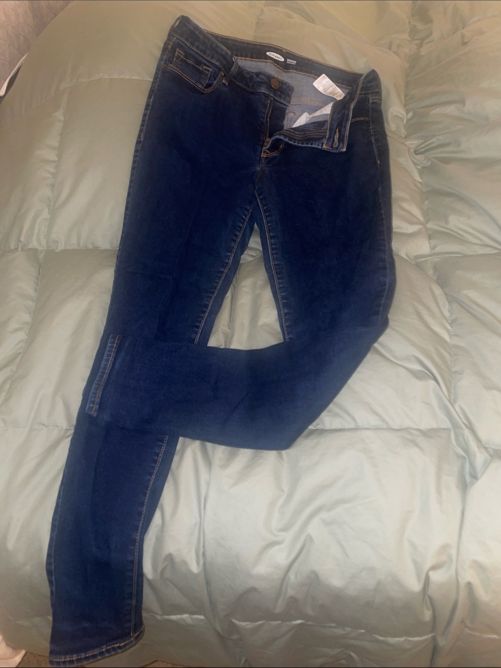 Dark Blue Women’s Slim Jeans - Classic Stretch Denim